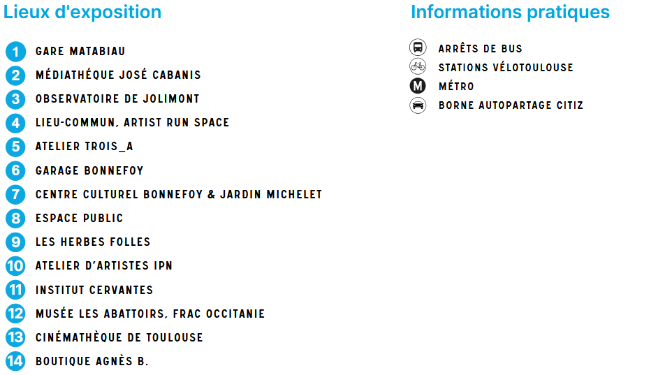 Parcours Nouveau Printemps 2026 (légende)