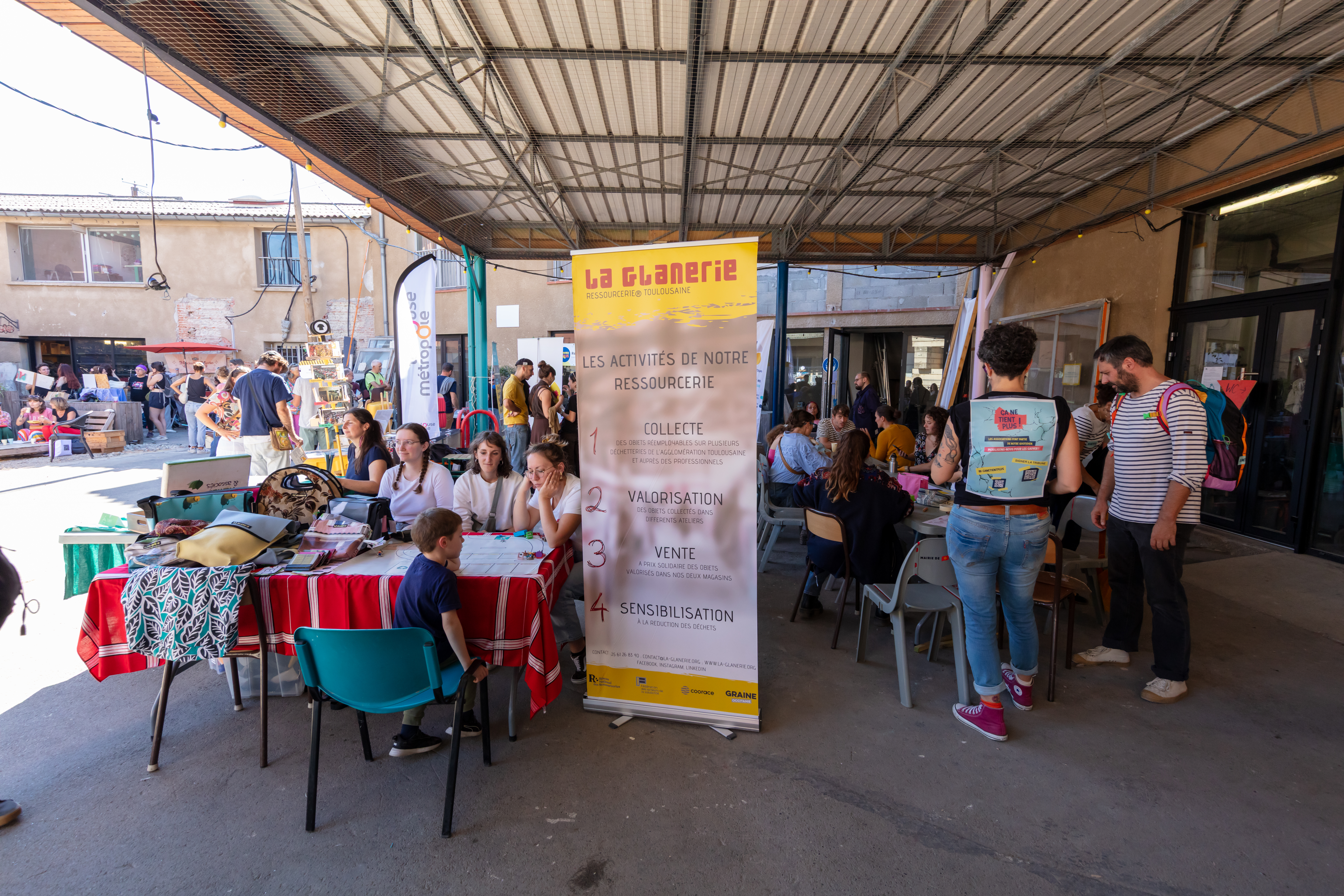 Fête des Herbes Folles 2025 - stand la Glanerie