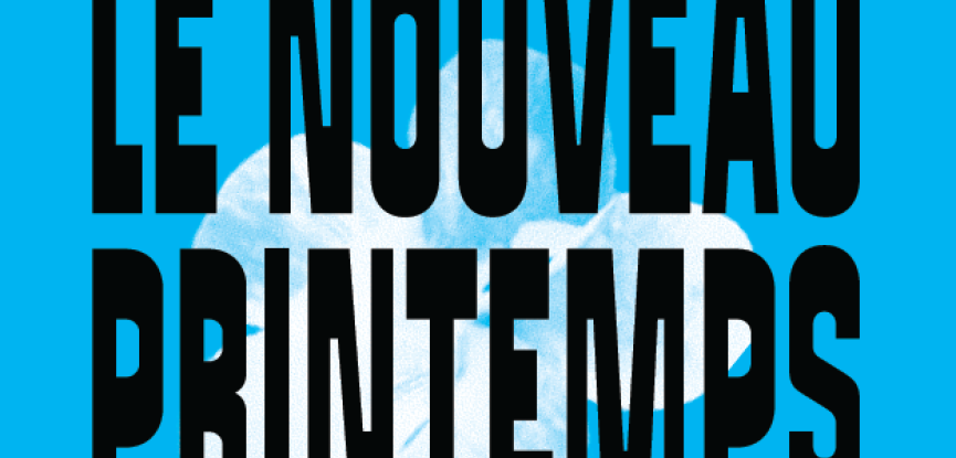 Affiche du festival "Nouveau Printemps"