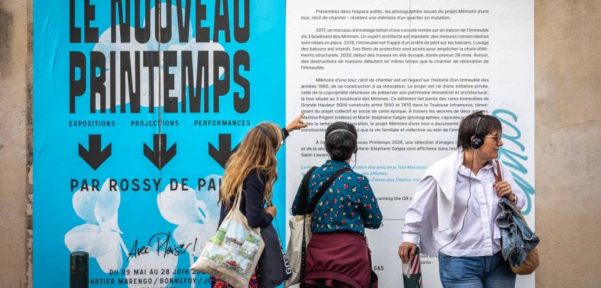 Balade de médiation du festival